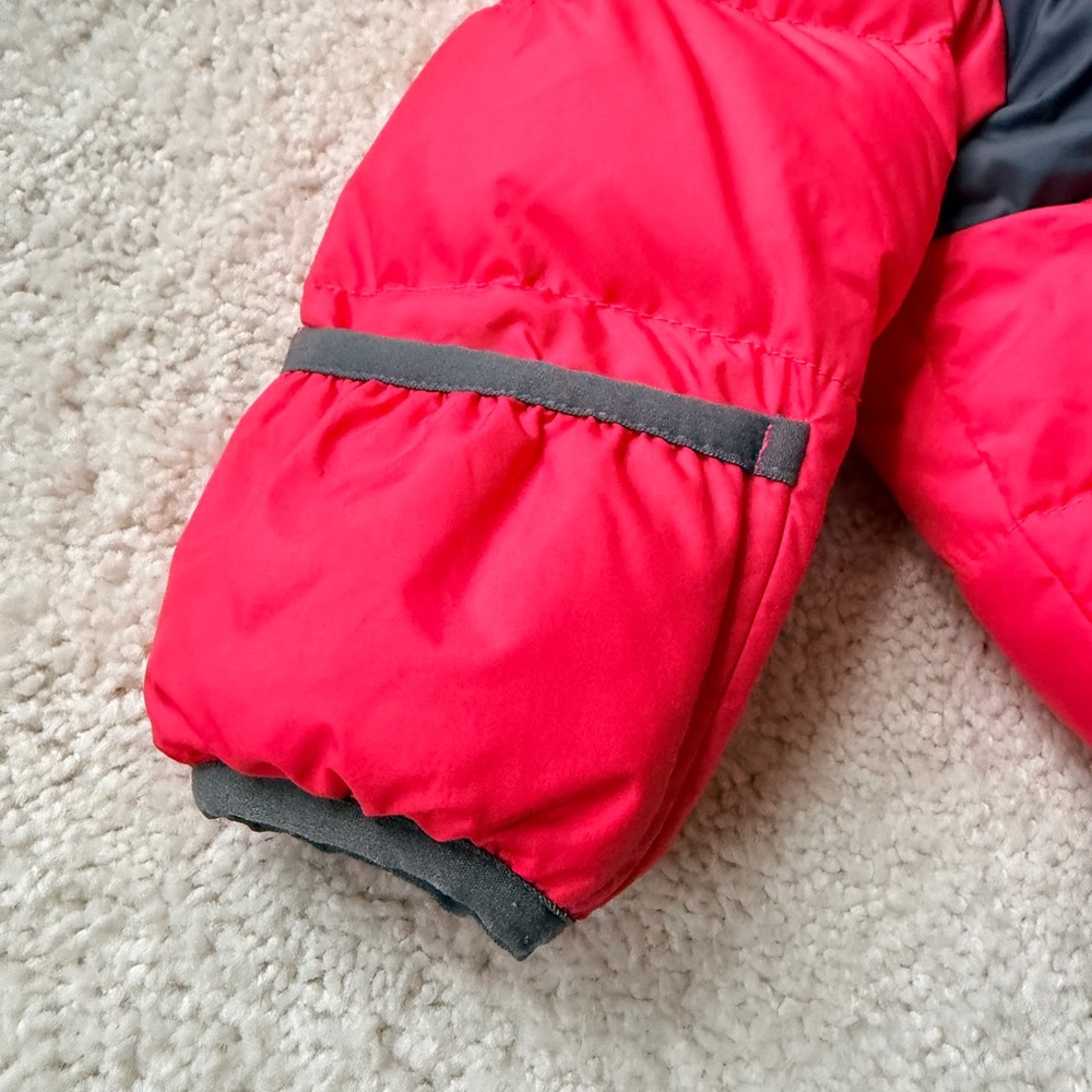 The North Face Toddler Red and Black Hooded Jacket - Picture 9 of 15